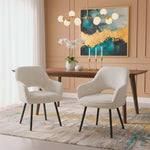 Mika-Nils 2er-Set- Esszimmerstuhl mit Federkernpolsterung