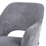 Mika-Lara 2er-Set- Drehstühle mit Gestell aus Massiver Eiche