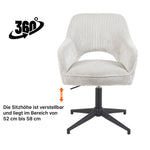 Mika-Ben - Esszimmerstuhl 2er Set mit freier Rückenlehne