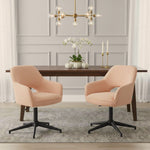 Mika-Ben - Esszimmerstuhl 2er Set mit freier Rückenlehne