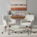 Mika-Ilvy 2er-Set- Home Office Stuhl mit Federkernpolsterung