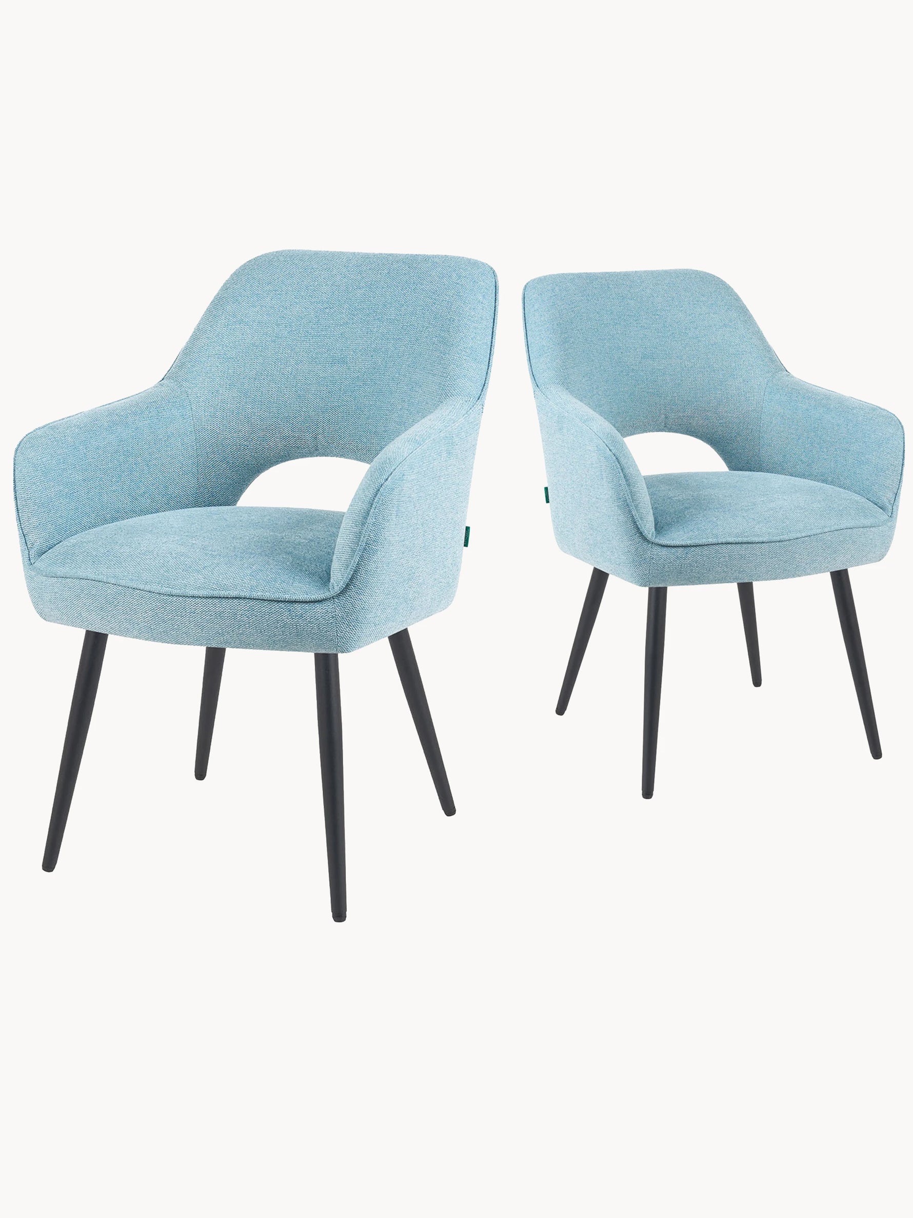 Mika-Nils 2er-Set- Esszimmerstuhl mit Federkernpolsterung