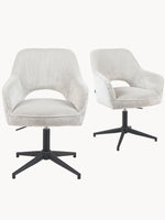 Mika-Ben - Esszimmerstuhl 2er Set mit freier Rückenlehne