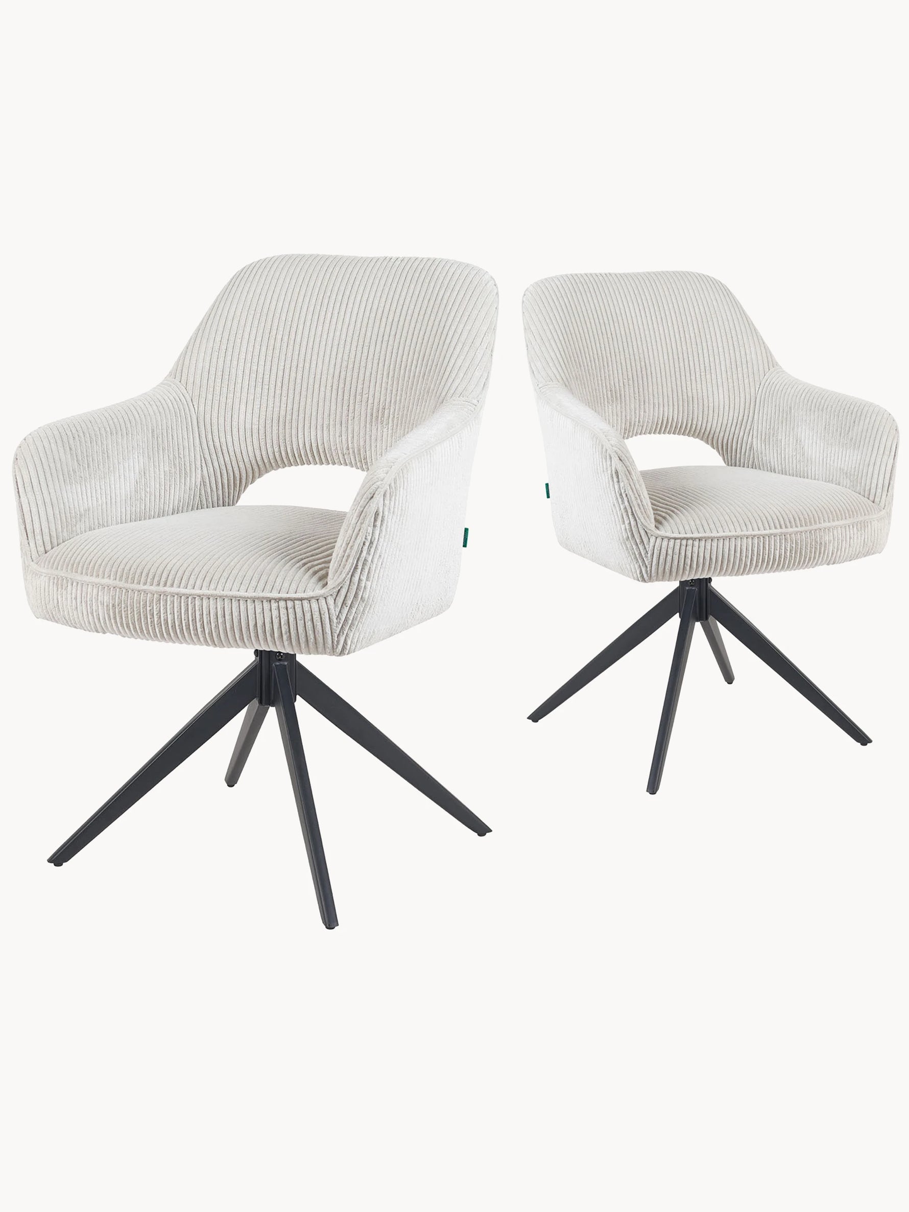 Mika-Nils 2er-Set- Esszimmerstuhl mit Federkernpolsterung