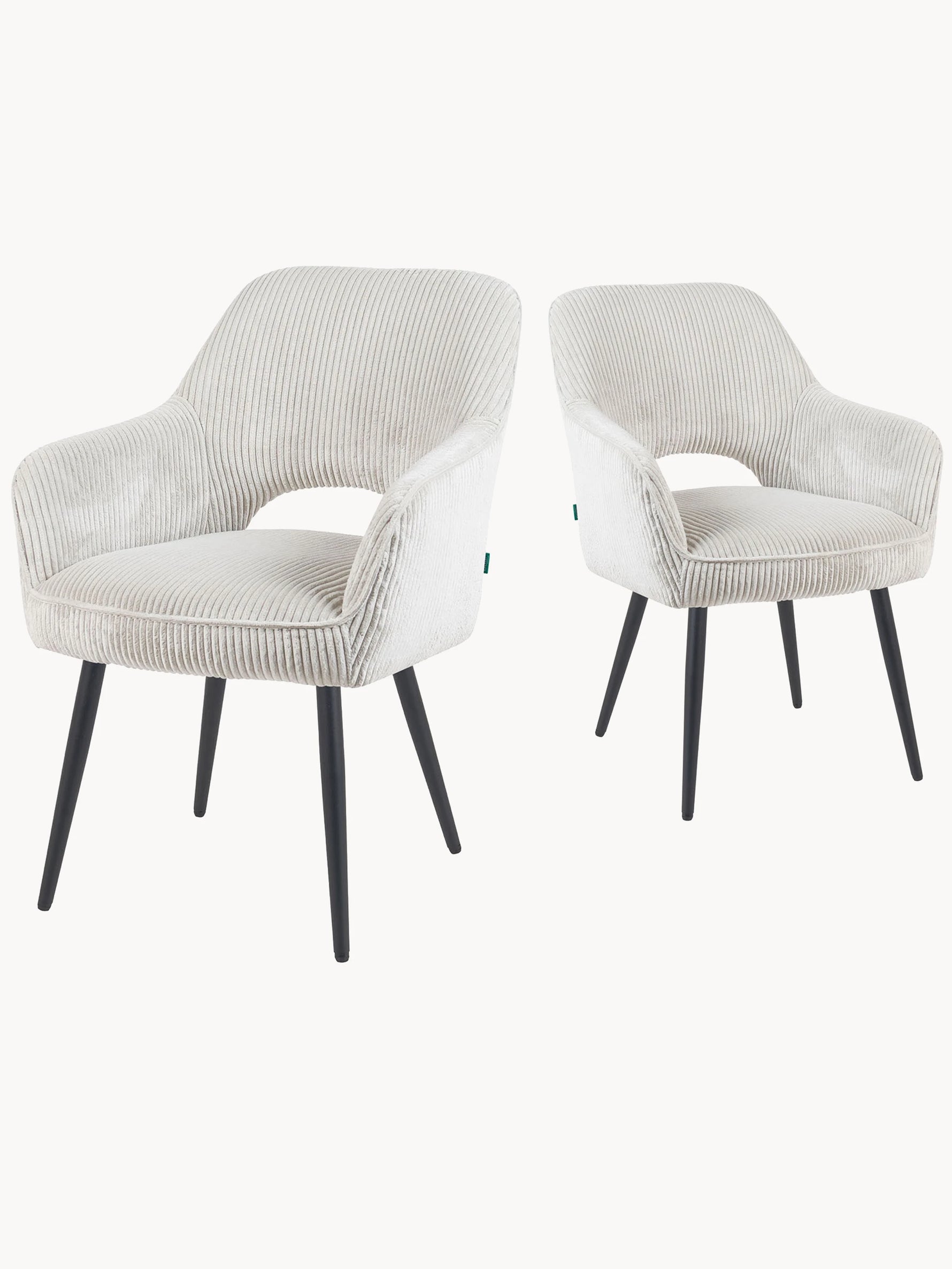 Mika-Nils 2er-Set- Esszimmerstuhl mit Federkernpolsterung