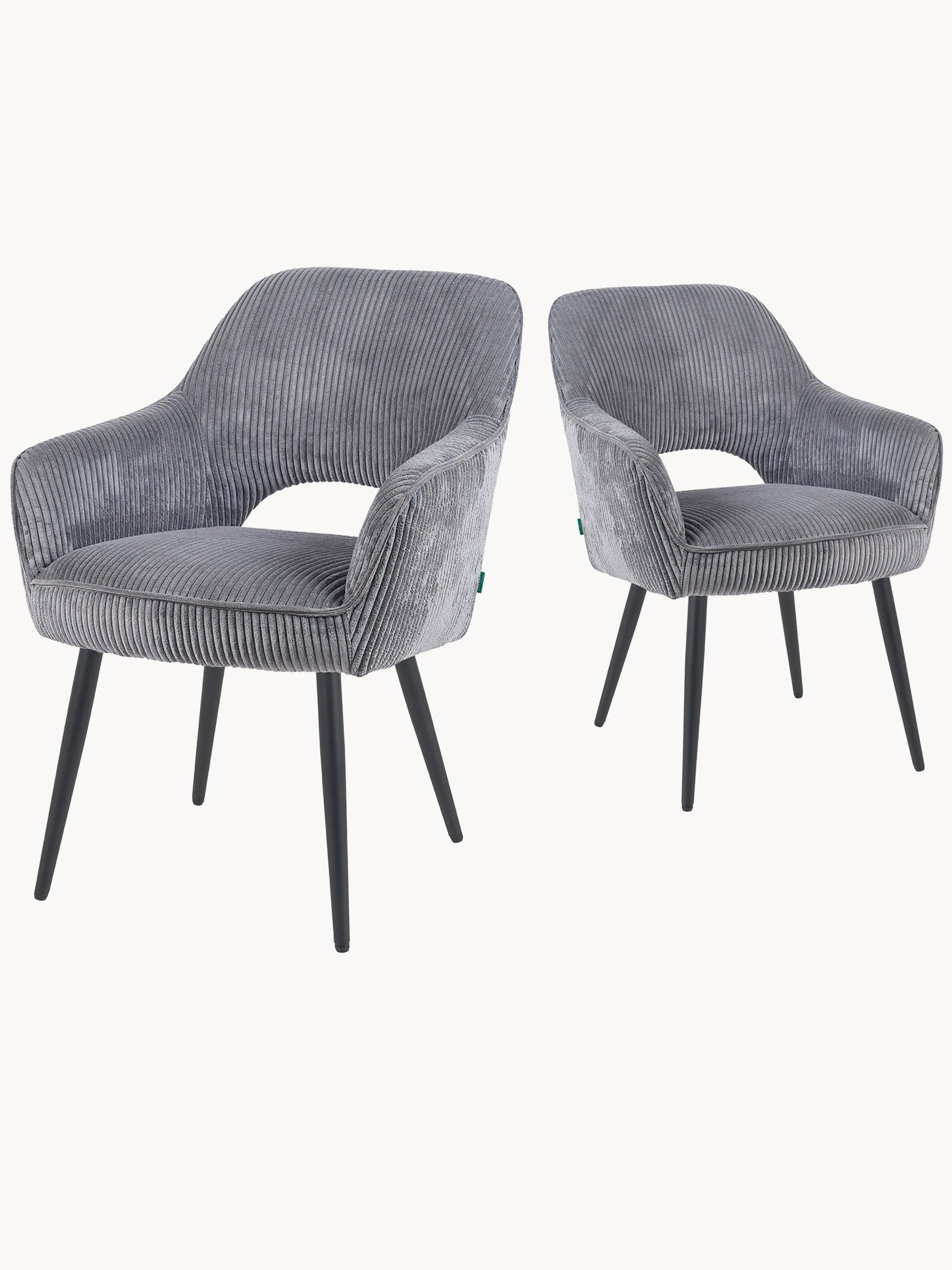 Mika-Nils 2er-Set- Esszimmerstuhl mit Federkernpolsterung