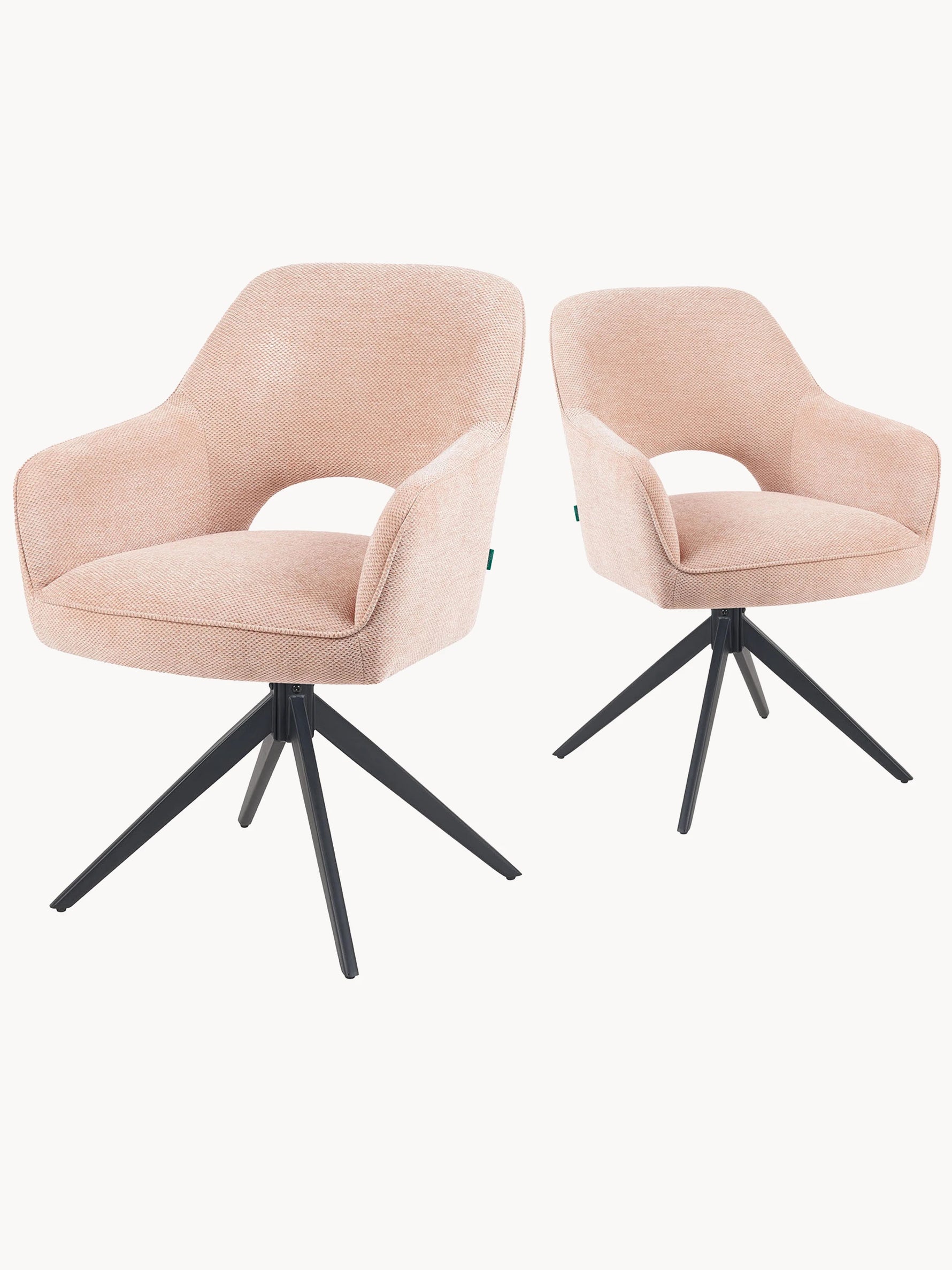 Mika-Nils 2er-Set- Esszimmerstuhl mit Federkernpolsterung