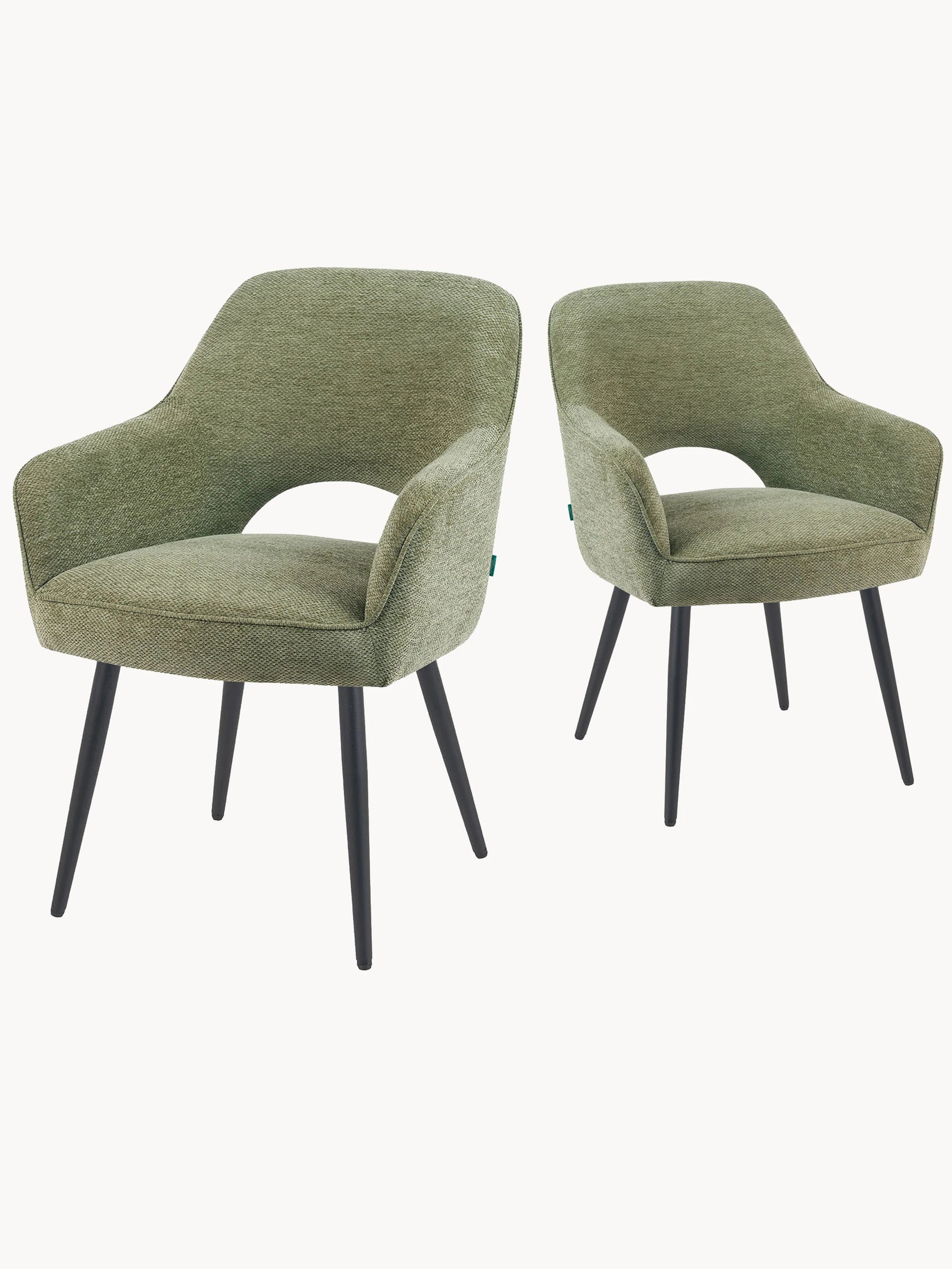 Mika-Nils 2er-Set- Esszimmerstuhl mit Federkernpolsterung