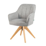 Mika-Noah - Esszimmerstuhl 2er Set in Lederoptik