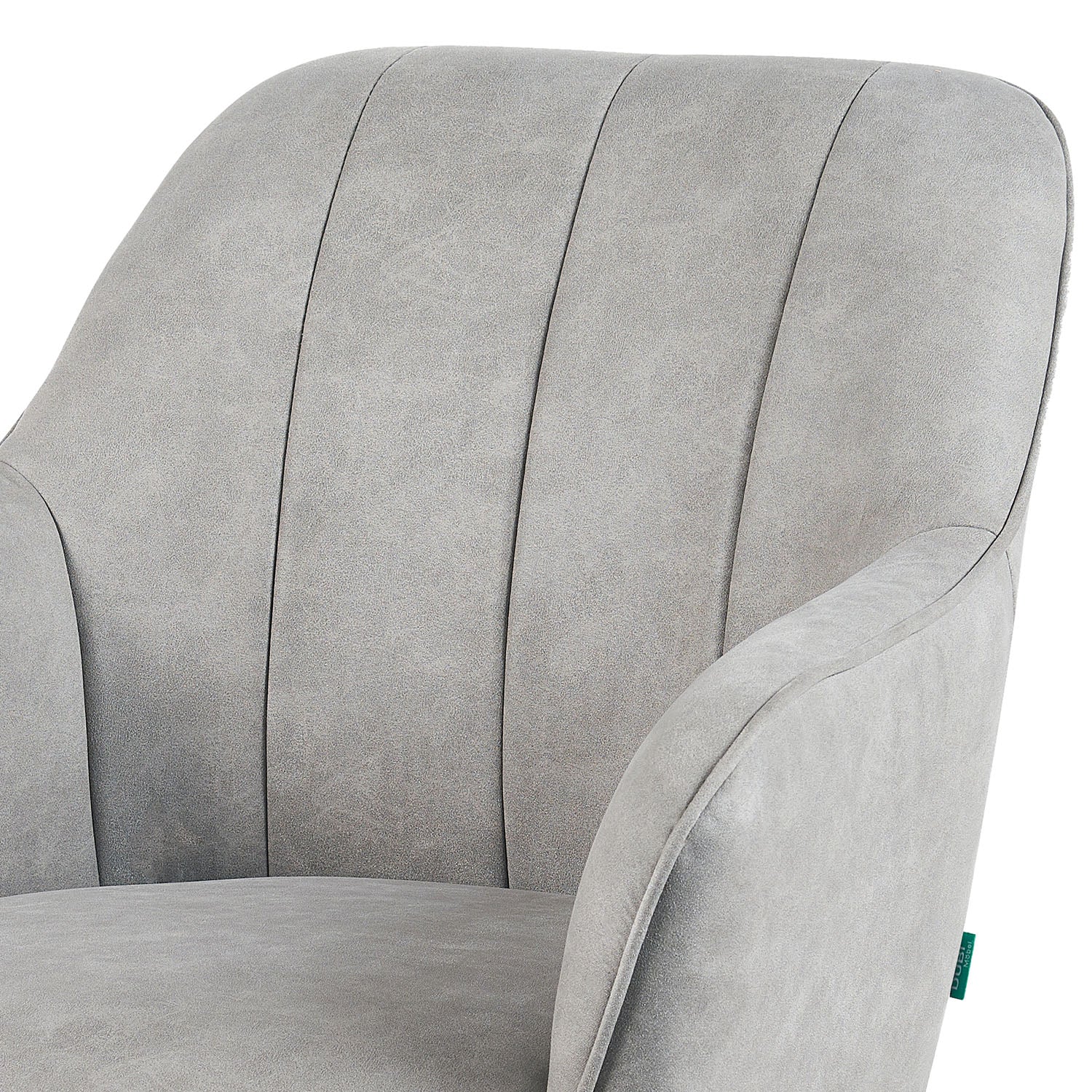 Mika-Levi 2er-Set - Leder Drehstuhl mit Federkernpolsterung