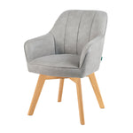 Mika-Noah - Esszimmerstuhl 2er Set in Lederoptik