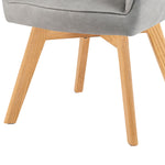 Mika-Noah - Esszimmerstuhl 2er Set in Lederoptik