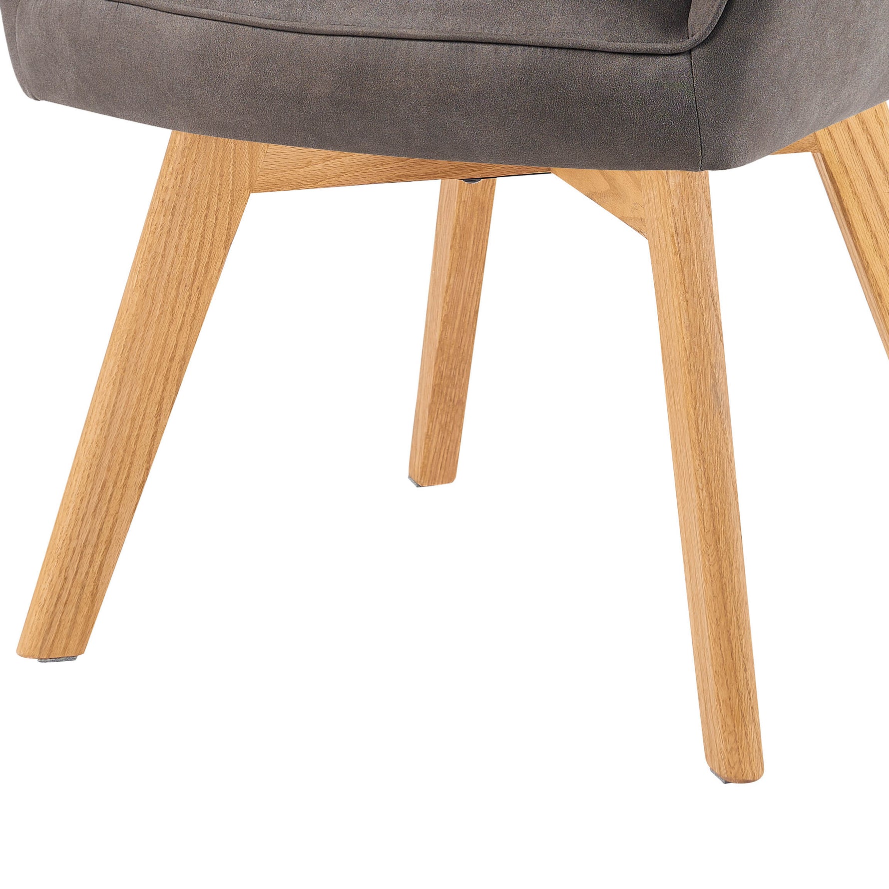 Mika-Noah - Esszimmerstuhl 2er Set in Lederoptik