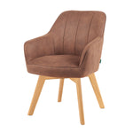 Mika-Noah - Esszimmerstuhl 2er Set in Lederoptik