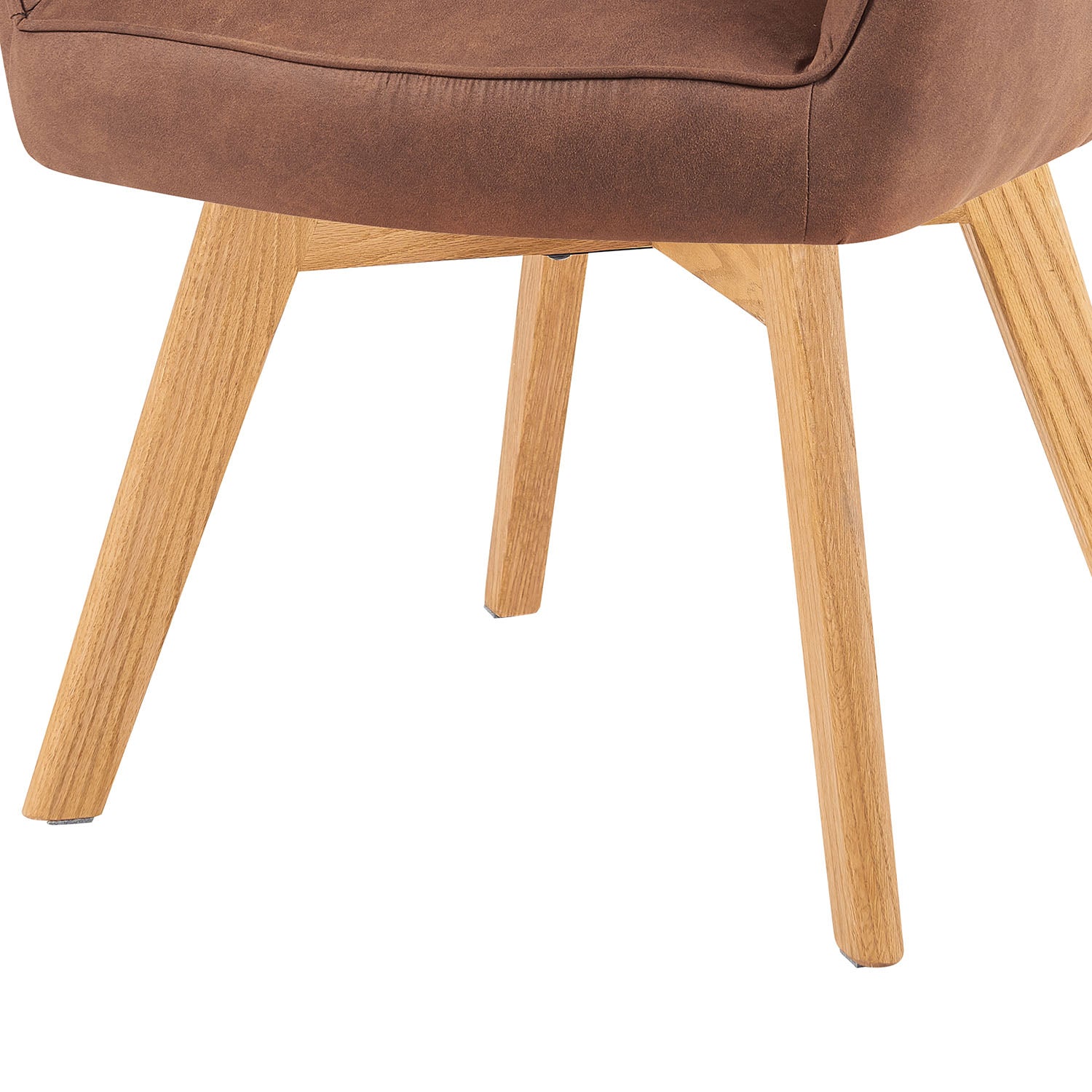 Mika-Noah - Esszimmerstuhl 2er Set in Lederoptik