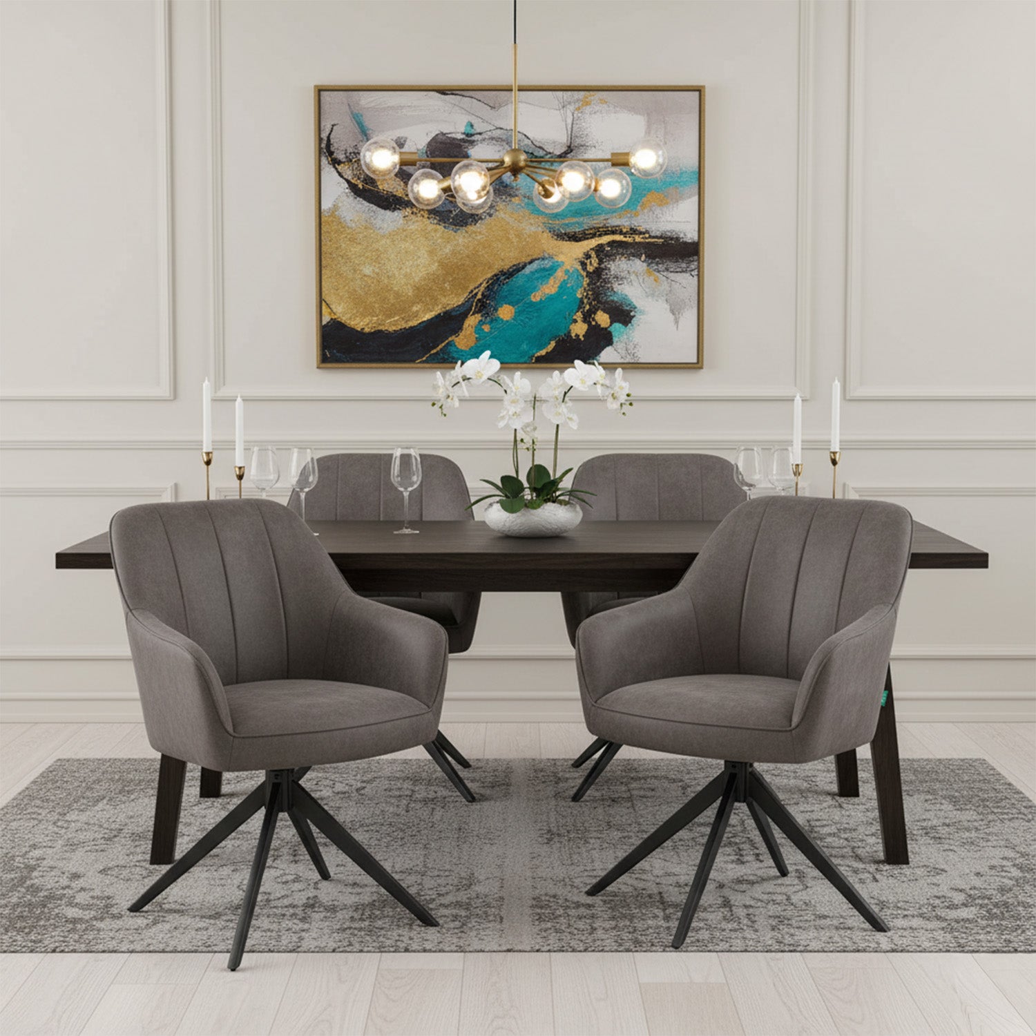 Mika-Timo 2er-Set - Lederoptik mit Federkernpolsterung