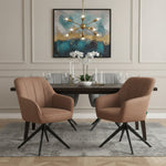 Mika-Timo 2er-Set - Lederoptik mit Federkernpolsterung