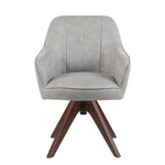 Esszimmerstuhl Mika-Noah 2er-Set -360° drehbar,Eiche geölt Natur