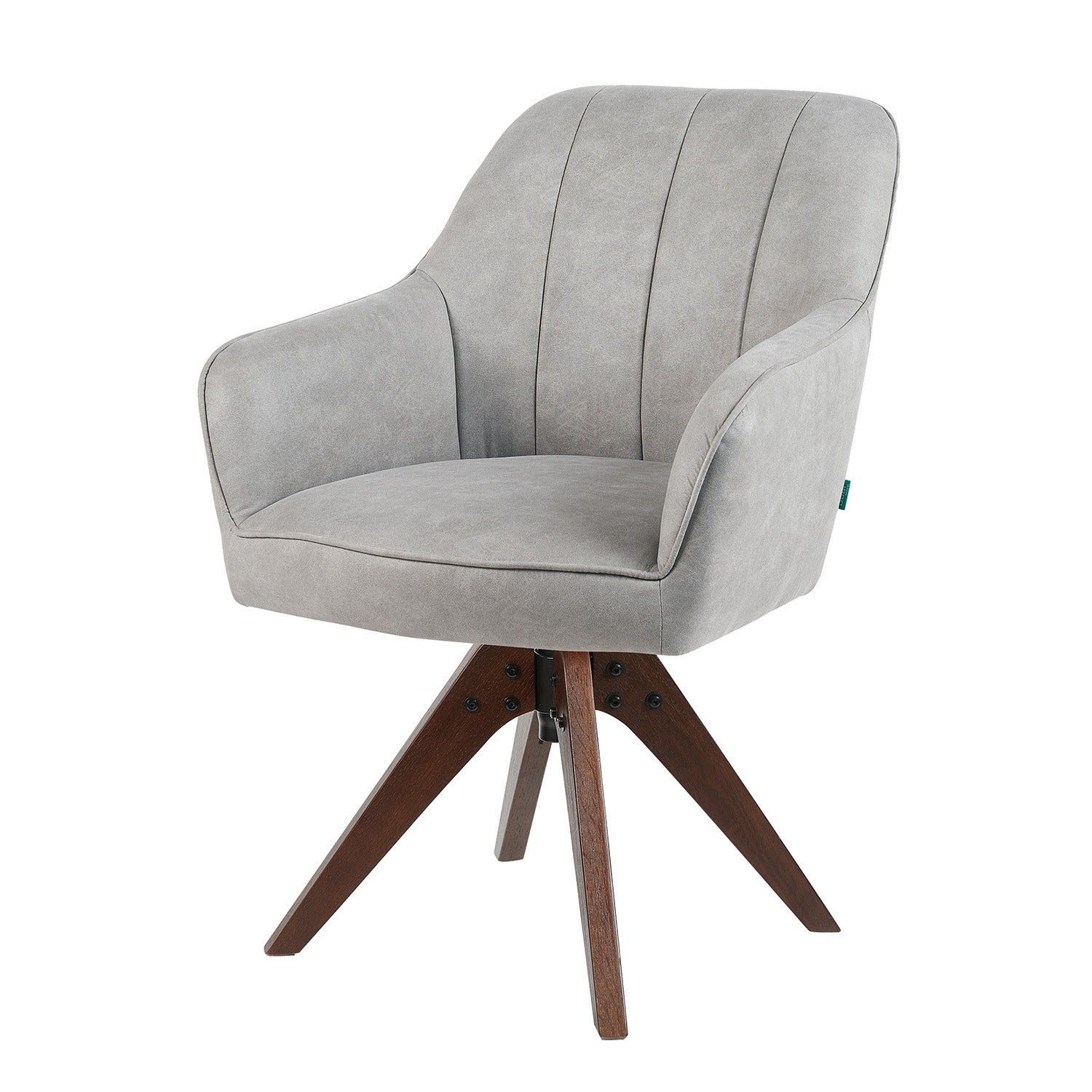 Esszimmerstuhl Mika-Noah 2er-Set -360° drehbar,Eiche geölt Natur