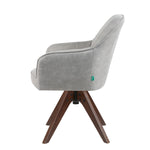 Esszimmerstuhl Mika-Noah 2er-Set -360° drehbar,Eiche geölt Natur