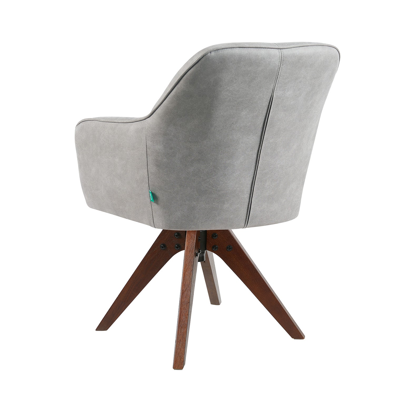 Esszimmerstuhl Mika-Noah 2er-Set -360° drehbar,Eiche geölt Natur