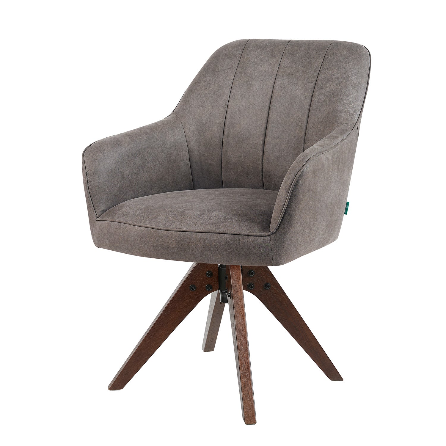 Esszimmerstuhl Mika-Noah 2er-Set -360° drehbar,Eiche geölt Natur