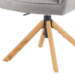 Mika-Levi 2er-Set - Leder Drehstuhl mit Federkernpolsterung