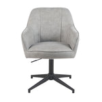 Mika-Piet 2er-Set - Drehstuhl in Wildlederoptik