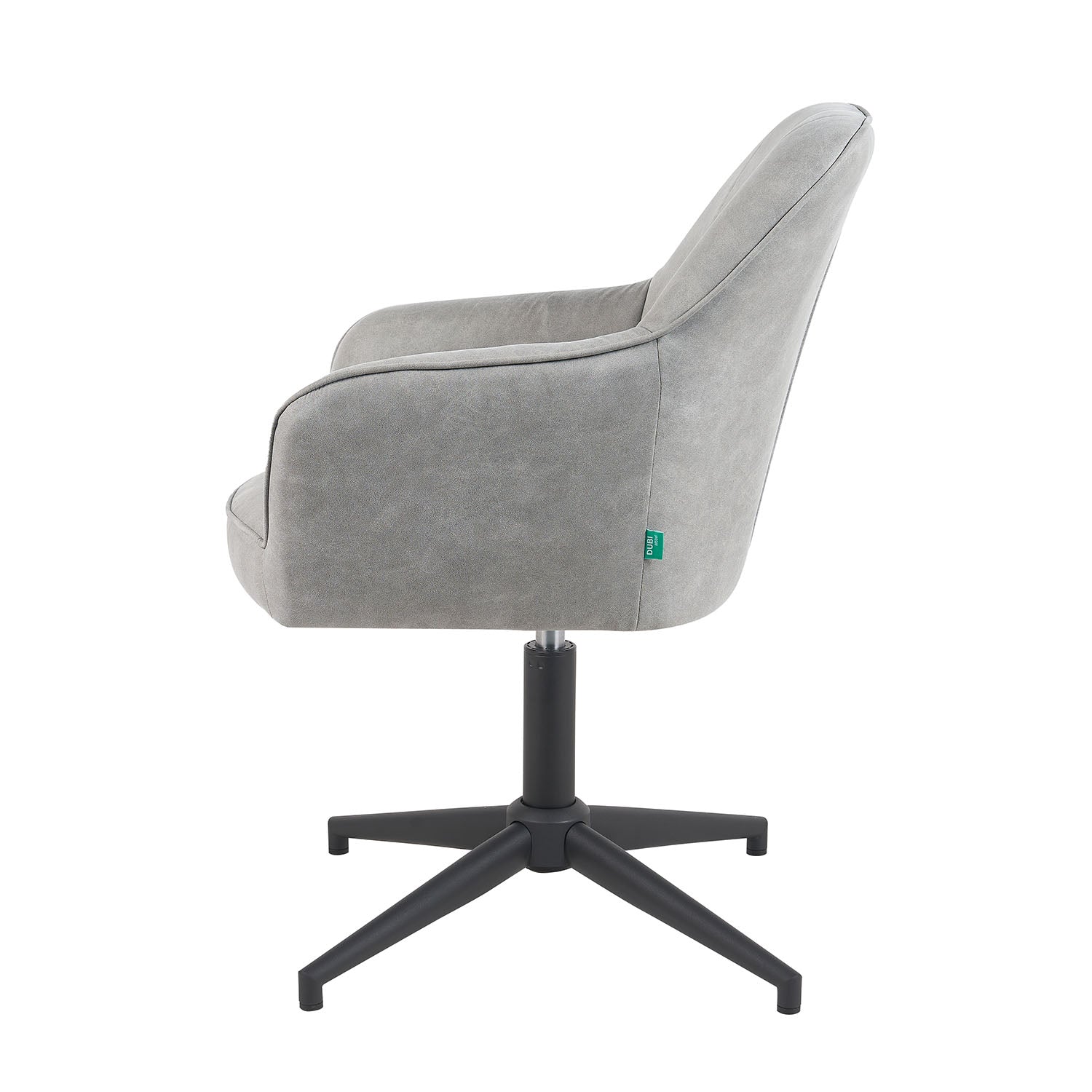 Mika-Piet 2er-Set - Drehstuhl in Wildlederoptik