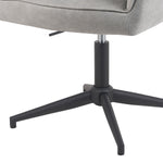 Mika-Piet 2er-Set - Drehstuhl in Wildlederoptik