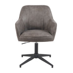 Mika-Piet 2er-Set - Drehstuhl in Wildlederoptik