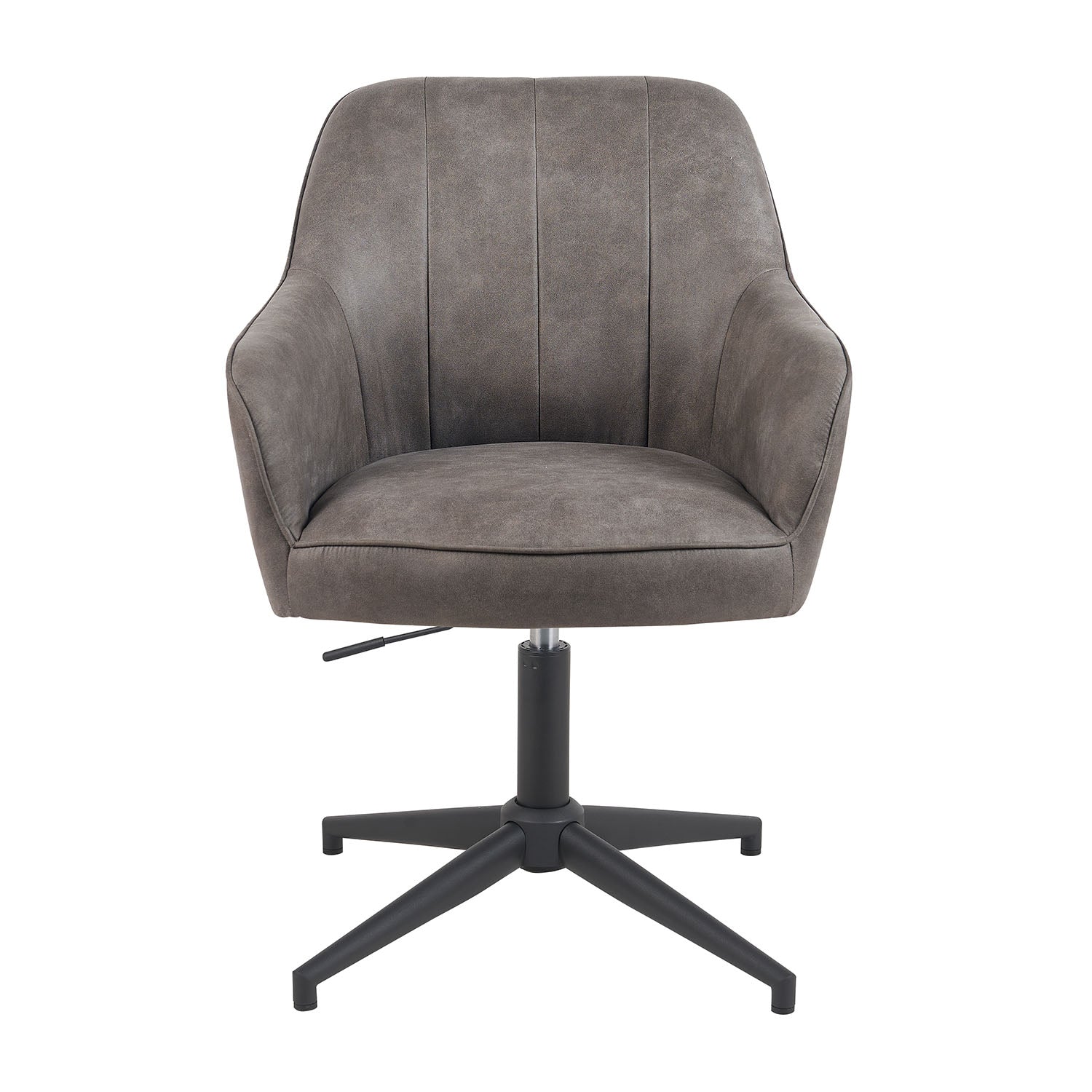 Mika-Piet 2er-Set - Drehstuhl in Wildlederoptik