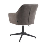 Mika-Piet 2er-Set - Drehstuhl in Wildlederoptik