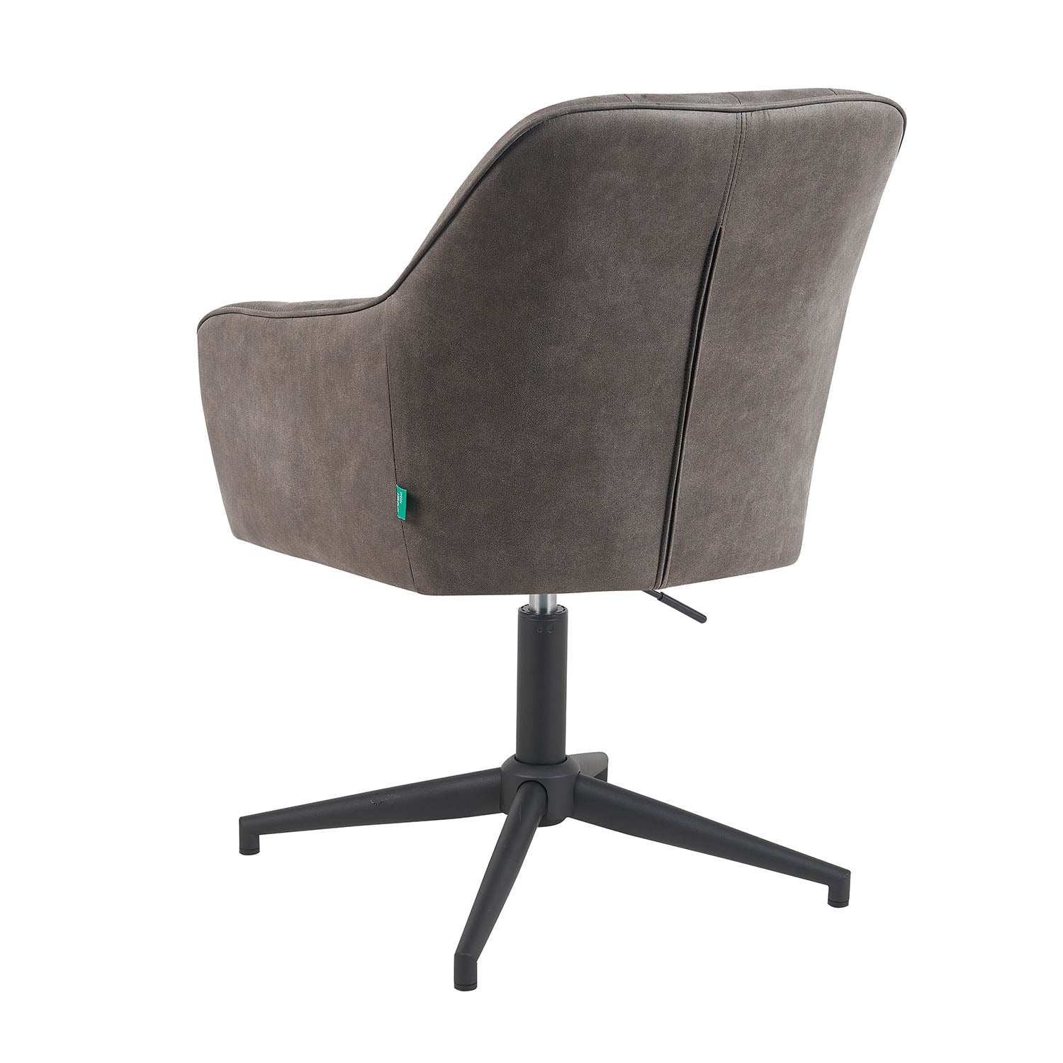 Mika-Piet 2er-Set - Drehstuhl in Wildlederoptik