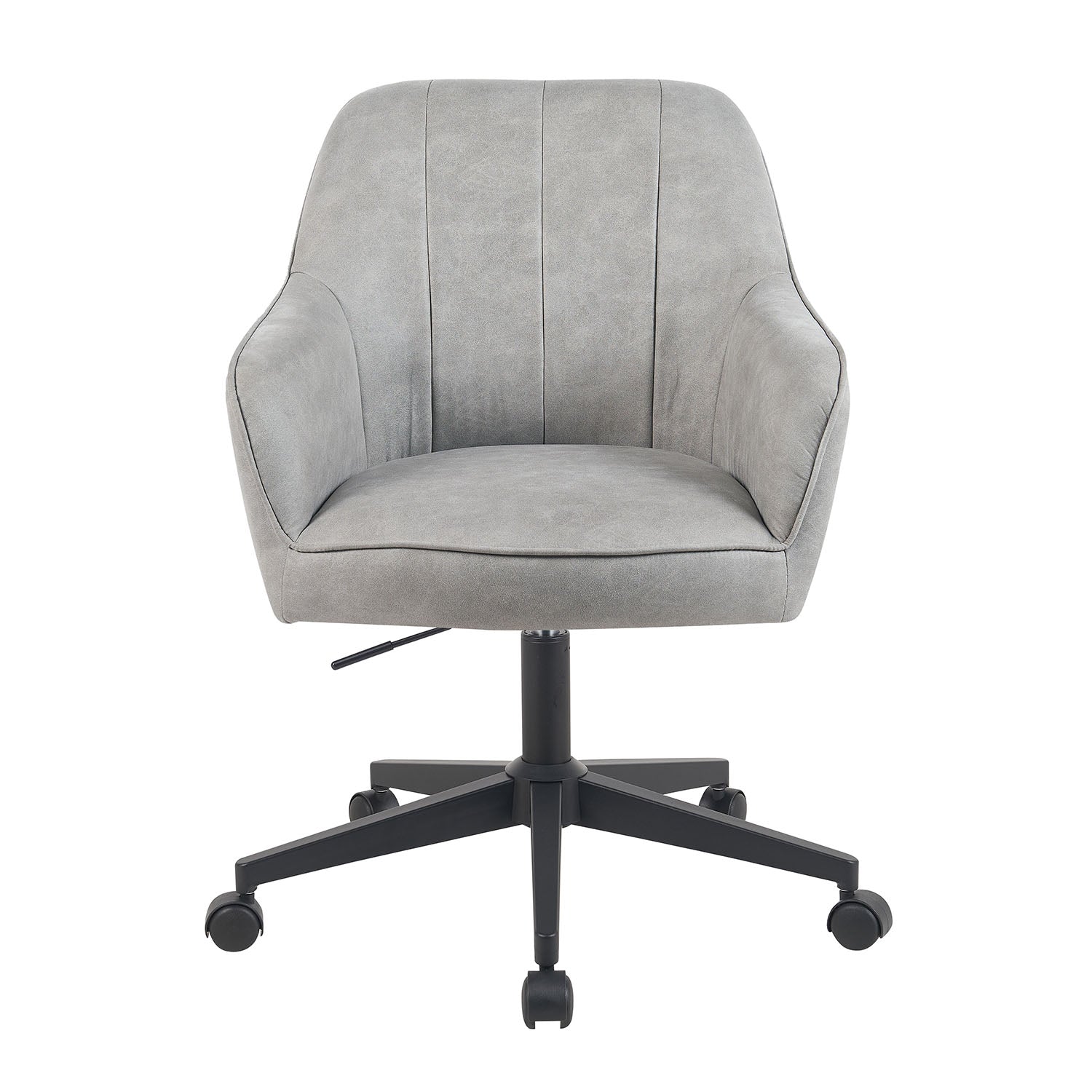 Mika-Nika 2er-Set - Home Office Stuhl mit Federkernpolsterung in Leder Optik