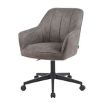 Mika-Nika 2er-Set - Home Office Stuhl mit Federkernpolsterung in Leder Optik