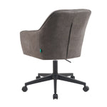 Mika-Nika 2er-Set - Home Office Stuhl mit Federkernpolsterung in Leder Optik