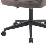 Mika-Nika 2er-Set - Home Office Stuhl mit Federkernpolsterung in Leder Optik