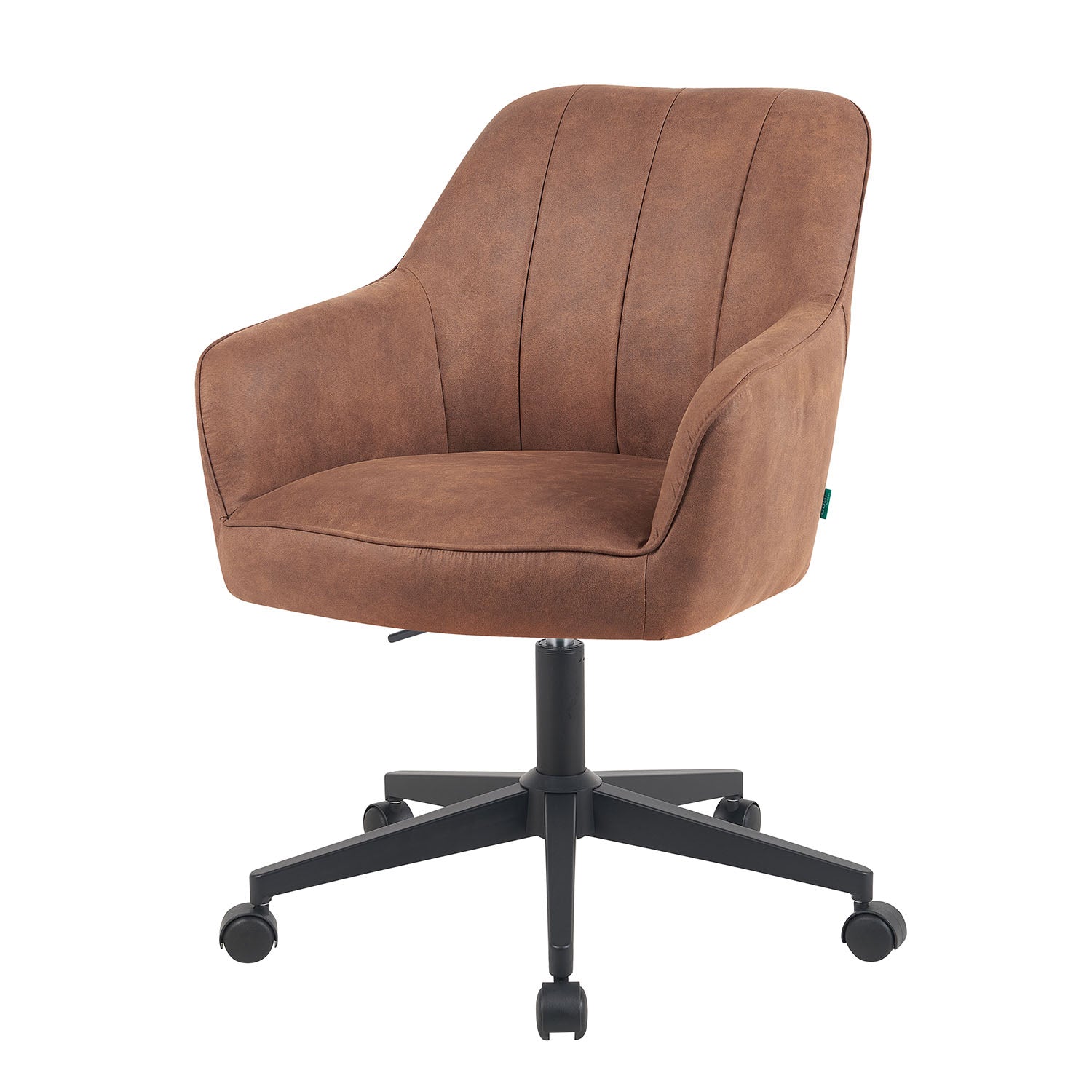 Mika-Nika 2er-Set - Home Office Stuhl mit Federkernpolsterung in Leder Optik