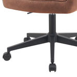 Mika-Nika 2er-Set - Home Office Stuhl mit Federkernpolsterung in Leder Optik