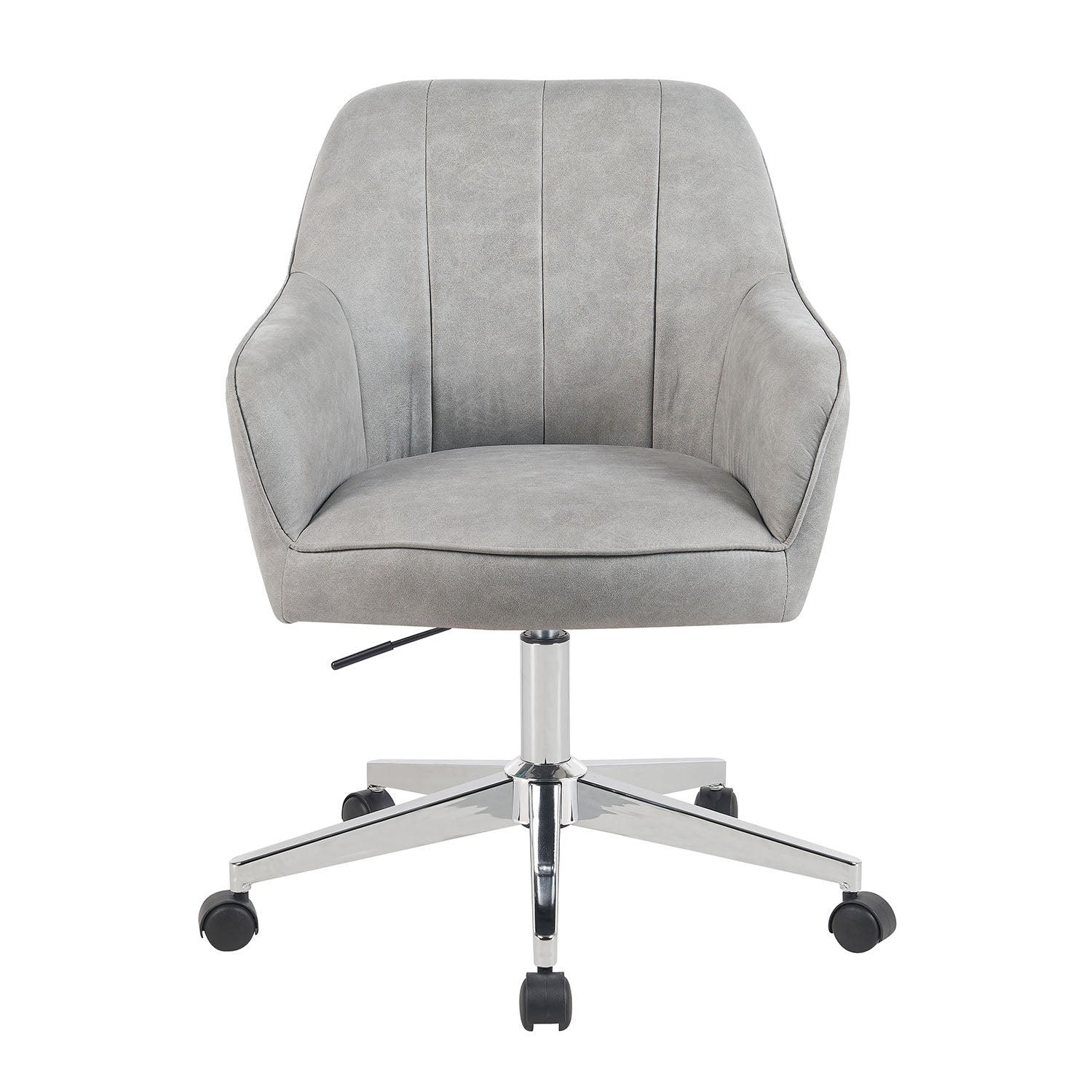 Mika-Nika 2er-Set - Home Office Stuhl mit Federkernpolsterung in Leder Optik