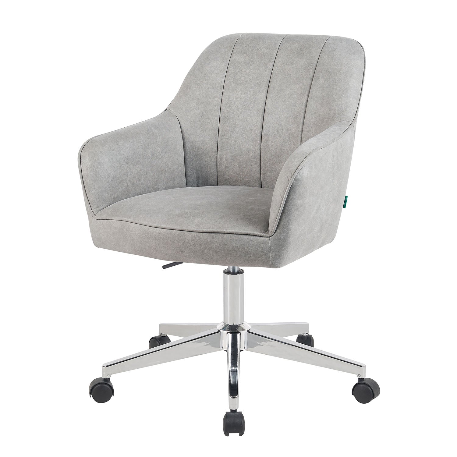 Mika-Nika 2er-Set - Home Office Stuhl mit Federkernpolsterung in Leder Optik