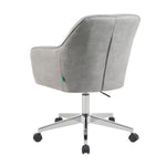 Mika-Nika 2er-Set - Home Office Stuhl mit Federkernpolsterung in Leder Optik