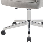 Mika-Nika 2er-Set - Home Office Stuhl mit Federkernpolsterung in Leder Optik