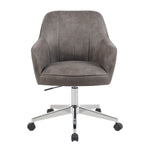 Mika-Nika 2er-Set - Home Office Stuhl mit Federkernpolsterung in Leder Optik