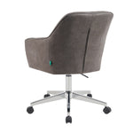 Mika-Nika 2er-Set - Home Office Stuhl mit Federkernpolsterung in Leder Optik