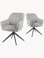 Mika-Timo 2er-Set - Lederoptik mit Federkernpolsterung