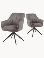 Mika-Timo 2er-Set - Lederoptik mit Federkernpolsterung