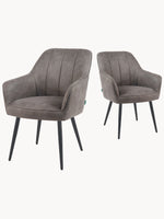 Mika-Timo 2er-Set - Lederoptik mit Federkernpolsterung