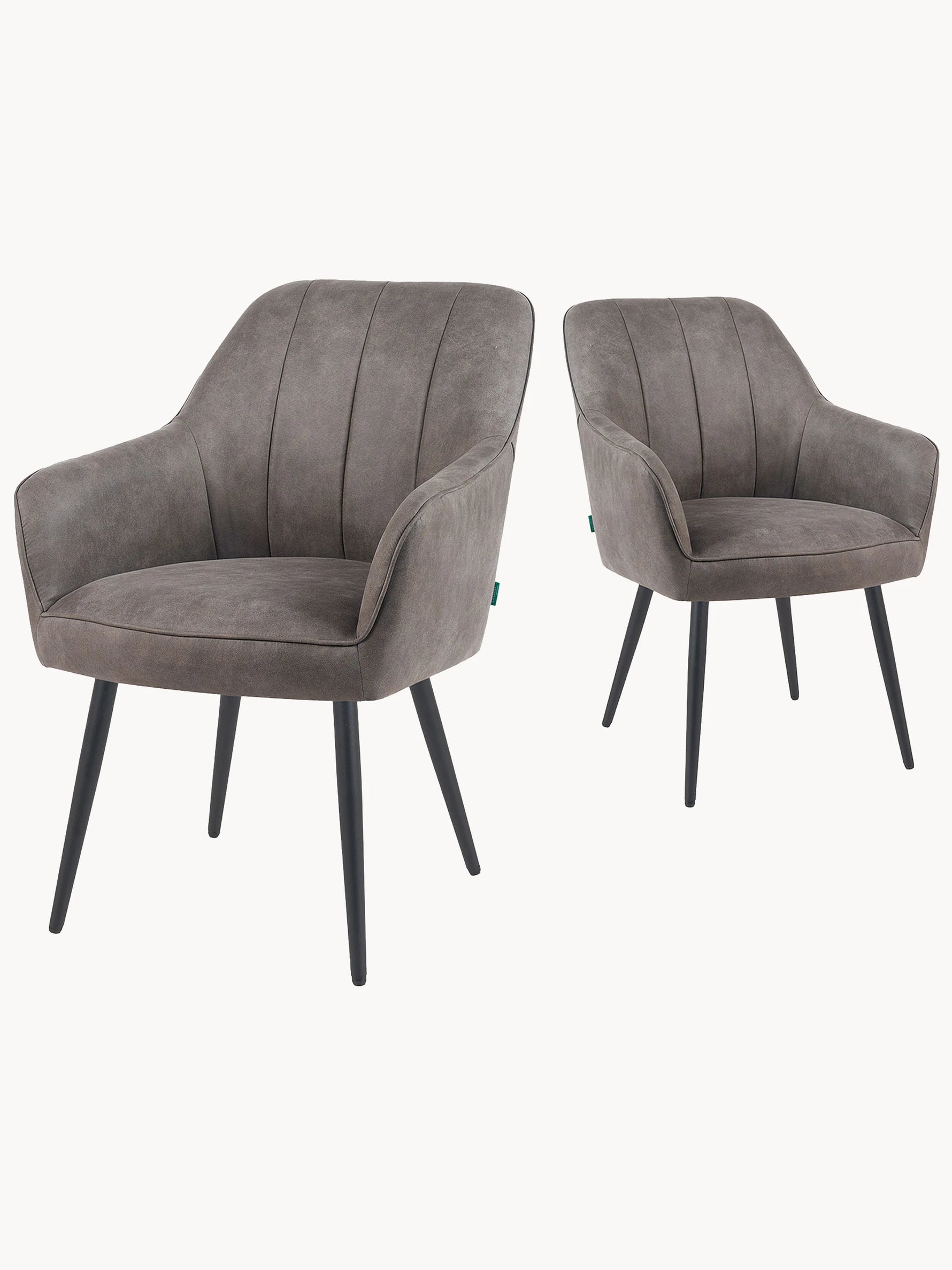 Mika-Timo 2er-Set - Lederoptik mit Federkernpolsterung